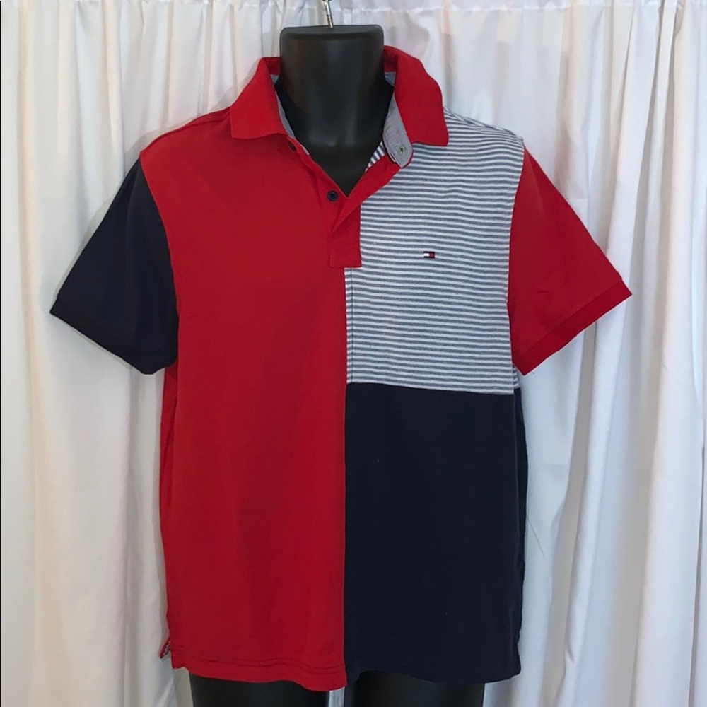 Tommy Hilfiger Men’s Performance Polo Medium - Picture 3 of 6